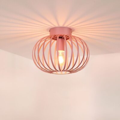 Lampy sufitowe różowe