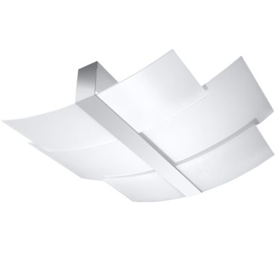 Biały plafon sufitowy Denmark w nowoczesnym designie