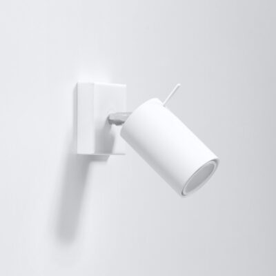 Biały kinkiet ścienny Arte w nowoczesnym designie - OUTLET