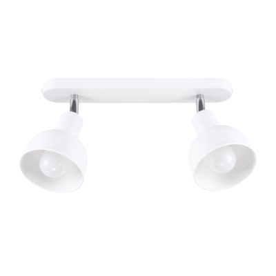 Nowoczesna lampa sufitowa Patric 2 w białym kolorze