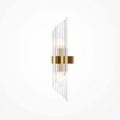 Elegancki kinkiet ścienny Frame w złotym kolorze