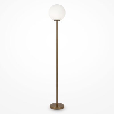 Elegancka lampa podłogowa Ring do salonu