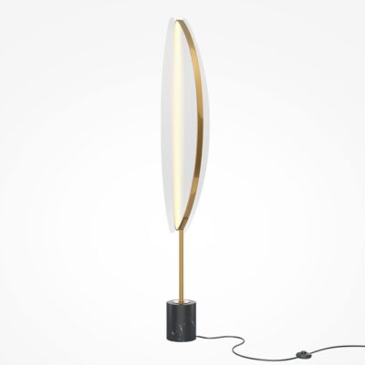 Elegancka lampa podłogowa Breeze do salonu