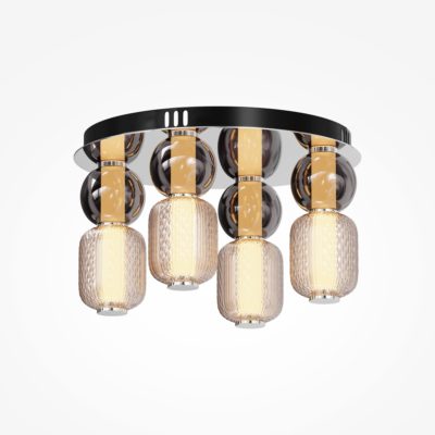 Elegancka lampa sufitowa Drop 4 do salonu