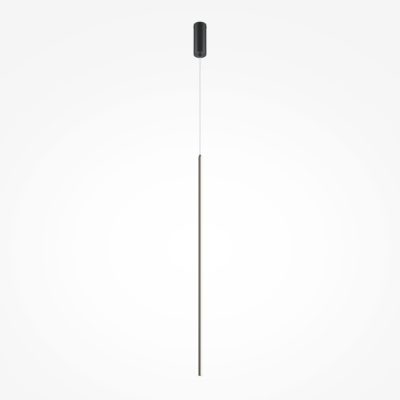 Pojedyncza lampa wisząca Halo w czarnym kolorze