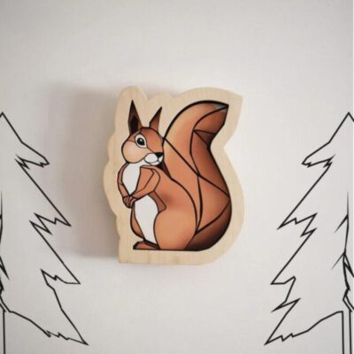 Lampy dziecięce pomarańczowe