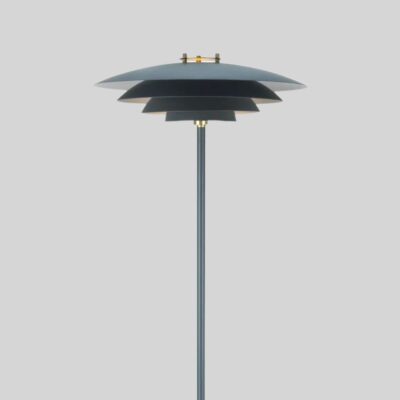 Lampy podłogowe szare