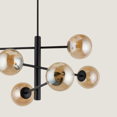 Lampy sufitowe pomarańczowe