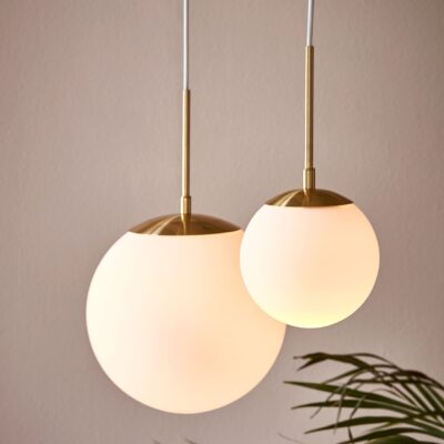 Lampy wiszące  szklane 