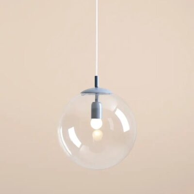 Lampy wiszące niebieskie