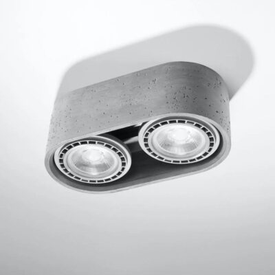 Reflektory i spoty szare