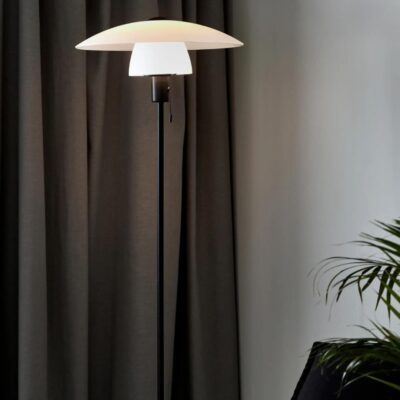 Lampy podłogowe szklane