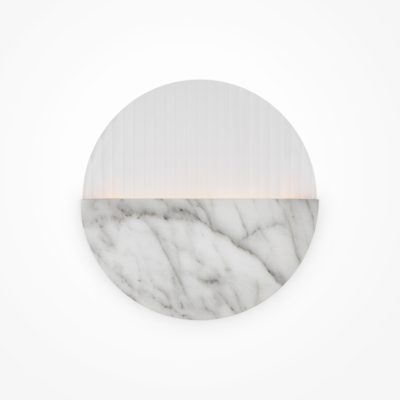 Marmurowy kinkiet ścienny Jupiter w eleganckim designie