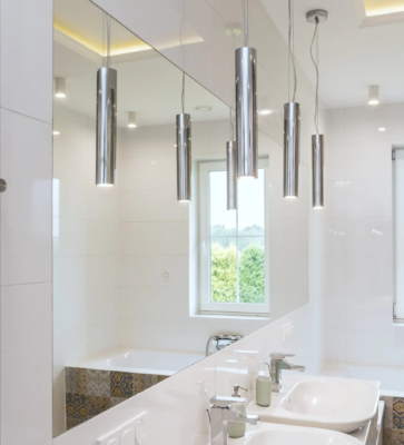 Lampy wiszące do łazienki