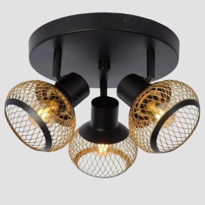 Lampy sufitowe druciane