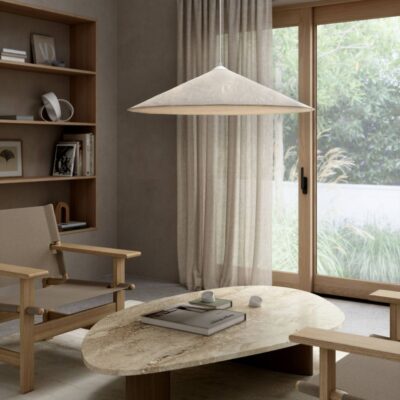 Lampy wiszące japandi