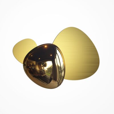 Złoty kinkiet ścienny Jack-stone w eleganckim designie