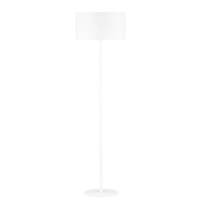 Nowoczesna lampa podłogowa Guaviare w białym kolorze