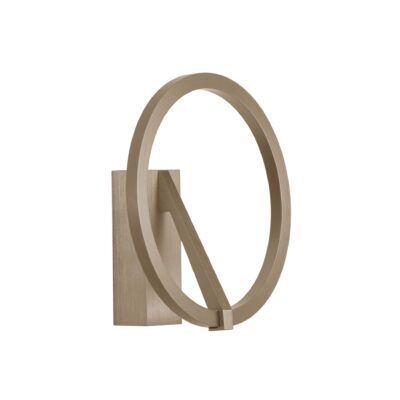 Nowoczesny kinkiet ścienny Zudanez na metalowym stelażu