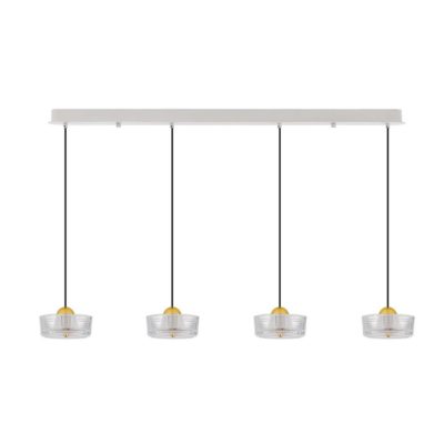 Nowoczesna lampa wisząca Espinar 4 na listwie