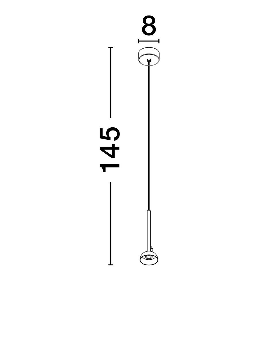 Metalowa lampa wisząca Achocalla w białym kolorze
