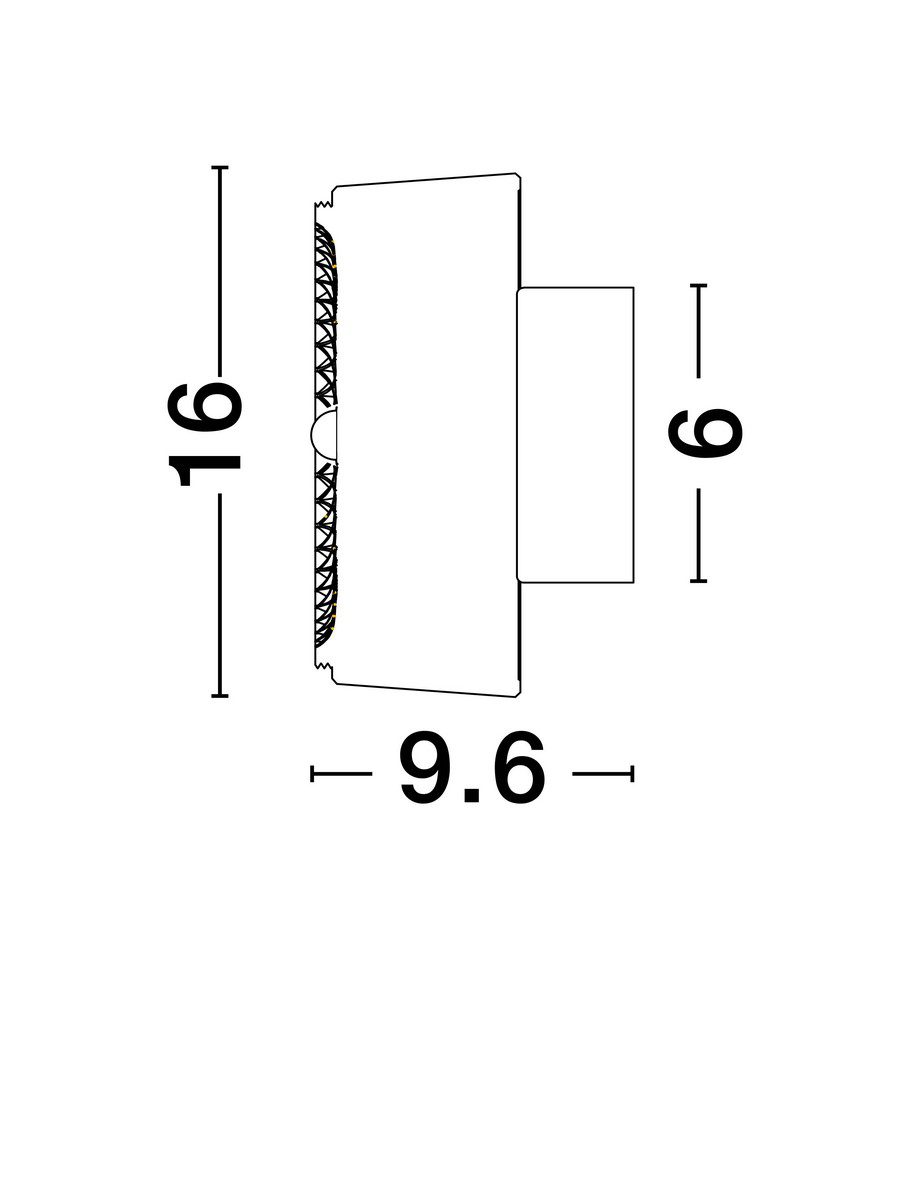 Elegancki kinkiet ścienny Espinar do salonu