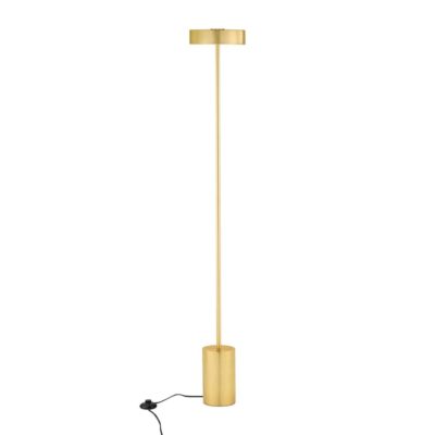 Elegancka lampa podłogowa Virasoro w złotym kolorze