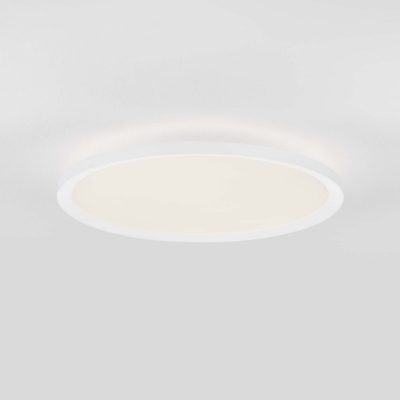 Okrągły plafon sufitowy Antonio w białym kolorze