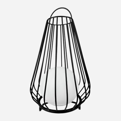 Zewnętrzna lampa Evesham w czarnym kolorze