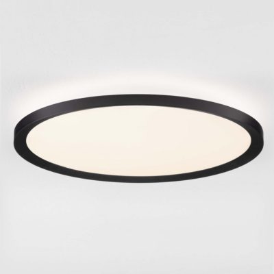 Nowoczesny plafon sufitowy Antonio w czarnym kolorze