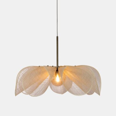 Dekoracyjna lampa wisząca z nietypowym abażurem Styrka 75