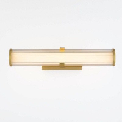 Złoty kinkiet ścienny Castelli LED nad lustro