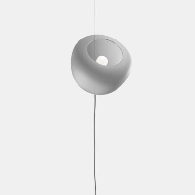 Designerska lampa podłogowa Bright Helio mocowana do sufitu