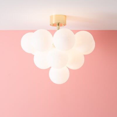 Lampa sufitowa z kulistymi kloszami Merlot