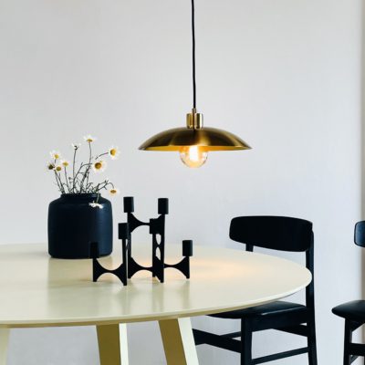 Lampy wiszące mosiężne