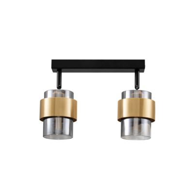 Metalowa lampa sufitowa Vieja 2 na listwie