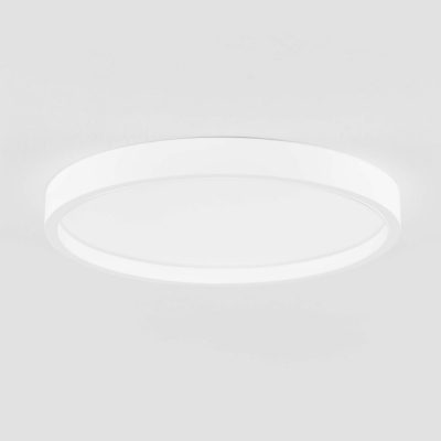 Prosty plafon sufitowy Tocache w białym kolorze