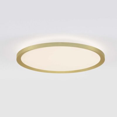 Elegancki plafon sufitowy Antonio w złotym kolorze