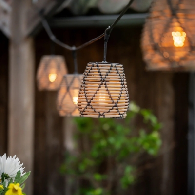 Rattanowa girlanda Lollo na taras 6,5 m