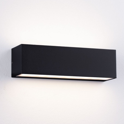 Metalowy kinkiet elewacyjny Chimore LED