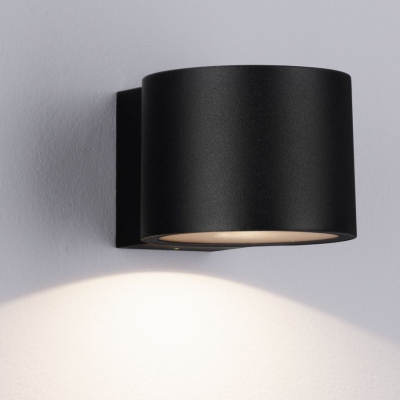 Metalowy kinkiet elewacyjny Cabezas A LED