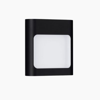 Metalowy kinkiet elewacyjny Arbieto A LED