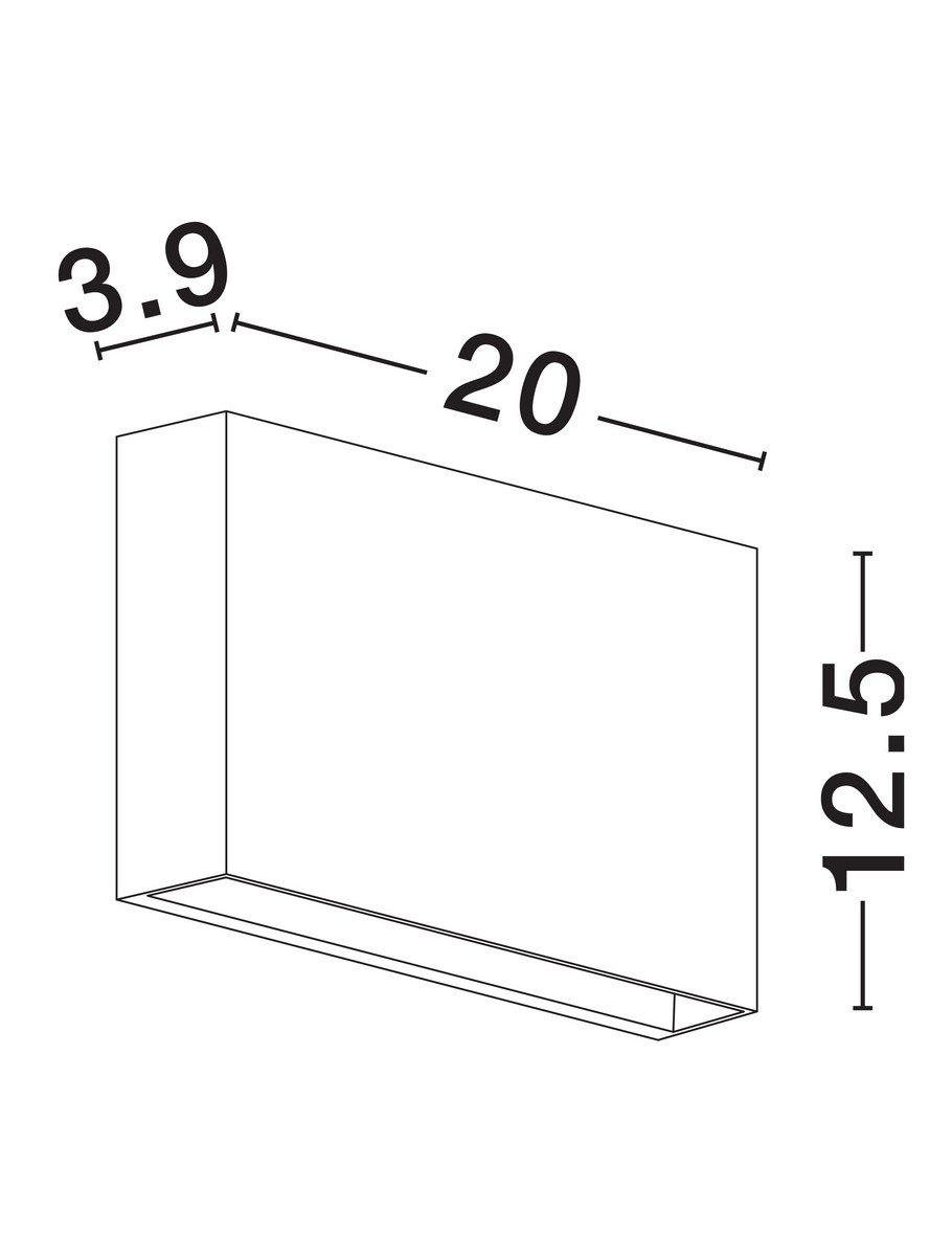 Zewnętrzny kinkiet Coroico A LED w klasycznym kolorze