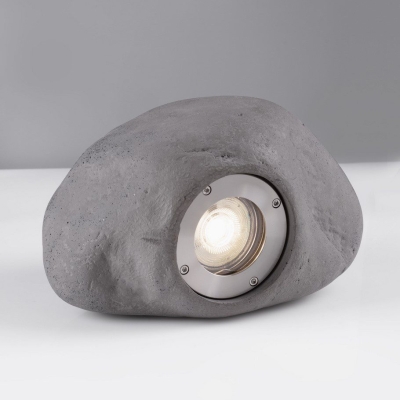 Zewnętrzna lampa Negro wykonana z betonu