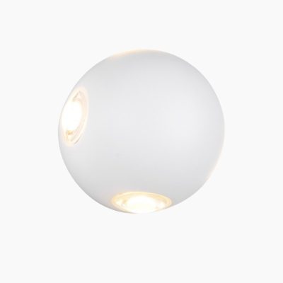 Metalowa lampa ścienna Avisio LED do ogrodu