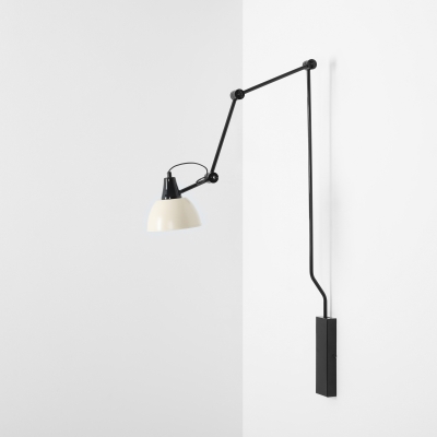 Kremowy kinkiet ścienny Boe Long - regulowane ramię