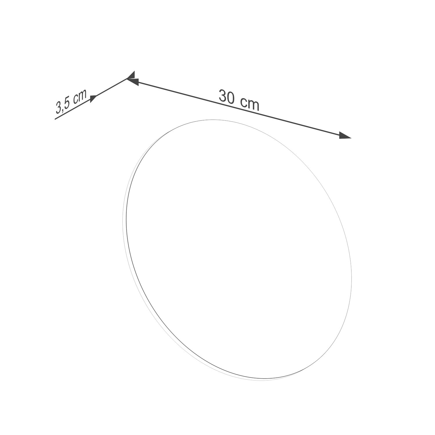 Zielona lampa ścienna Borgen LED - OUTLET