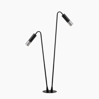 Podwójna lampa stojąca Mompos 2 do ogrodu