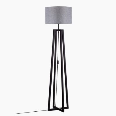 Nowoczesna lampa podłogowa Tuman z włącznikiem