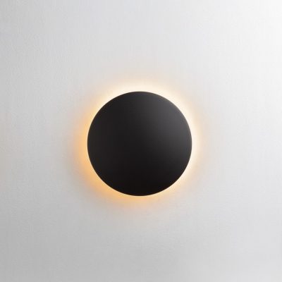 Czarny kinkiet elewacyjny Cotoca LED